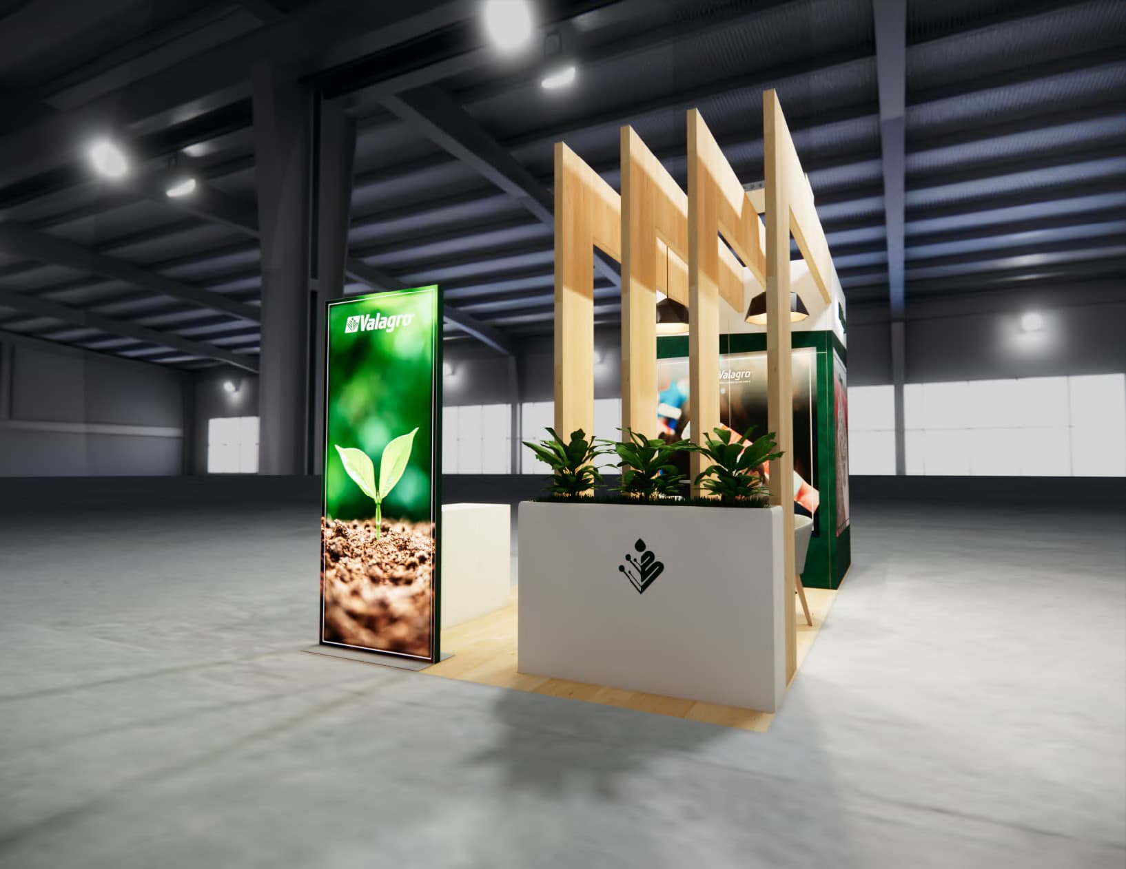 KBIS 10x20 trade show exhibit rental in Las Vegas (view 3)