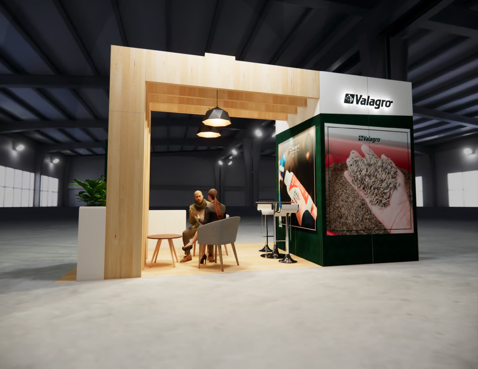 KBIS 10x20 trade show exhibit rental in Las Vegas (view 4)