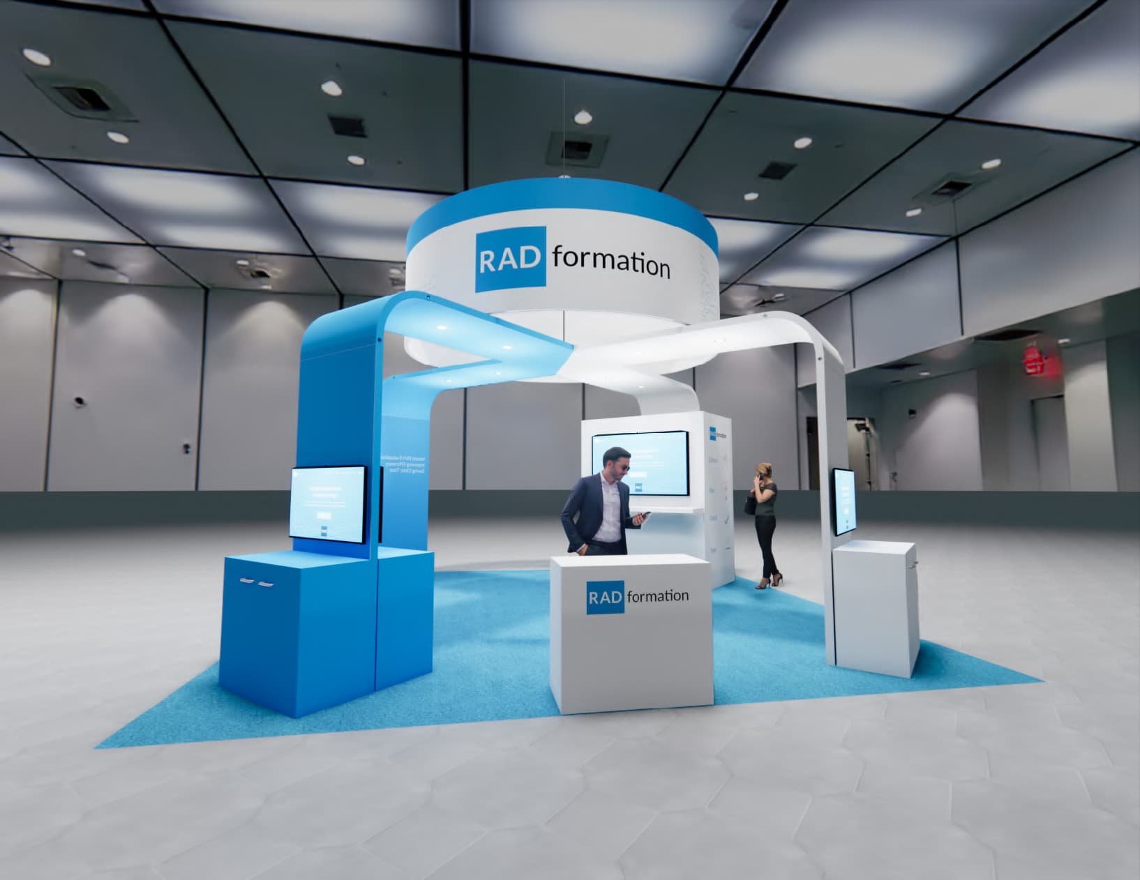 Light + Building 20x20 trade show exhibit rental in Las Vegas