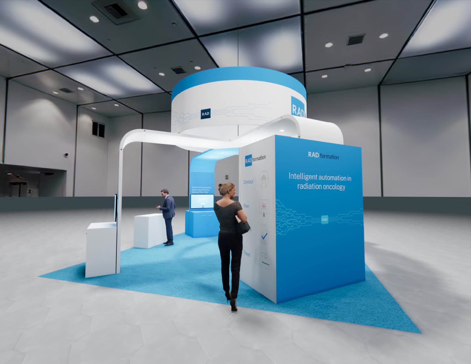 Light + Building 20x20 trade show exhibit rental in Las Vegas (view 4)
