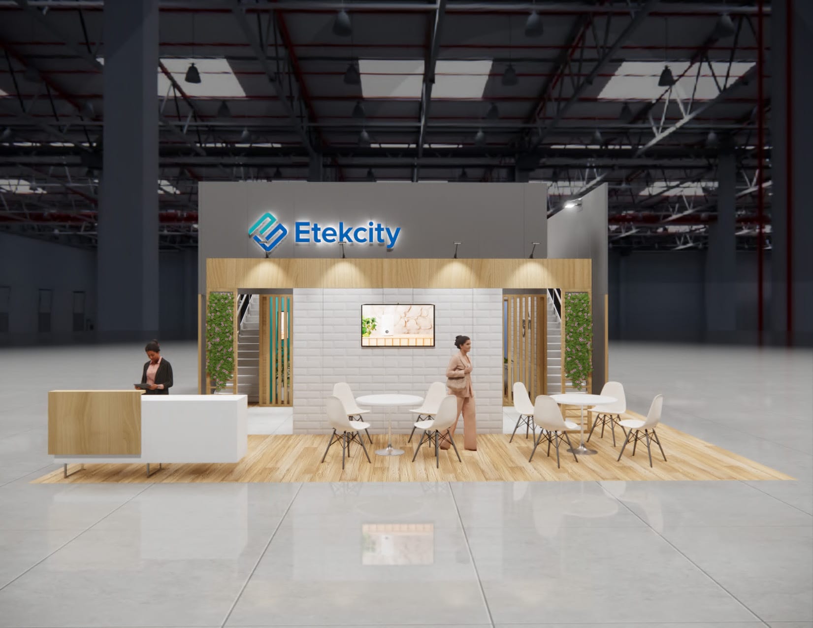 FABTECH 20x20 trade show exhibit rental in Las Vegas