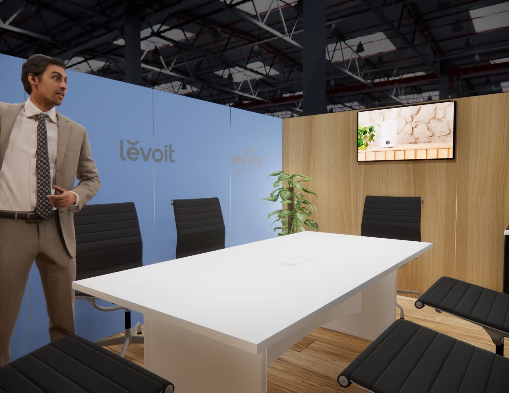 FABTECH 20x20 trade show exhibit rental in Las Vegas (view 2)