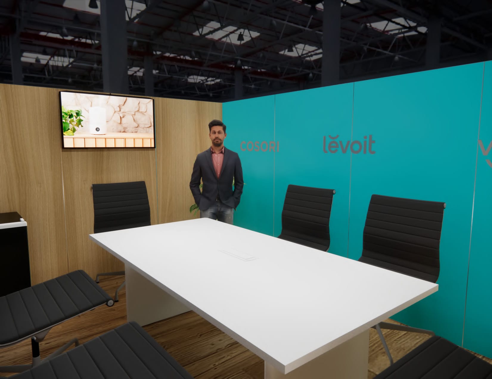 FABTECH 20x20 trade show exhibit rental in Las Vegas (view 3)