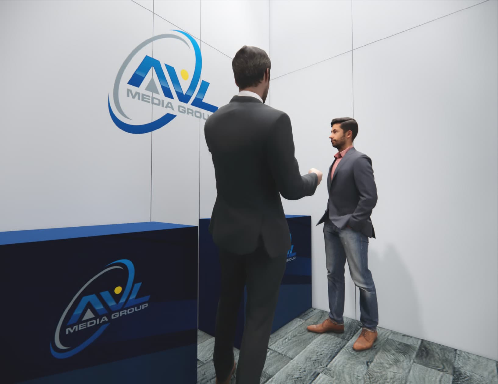 PRINTING United 10x20 trade show exhibit rental in Las Vegas (view 4)