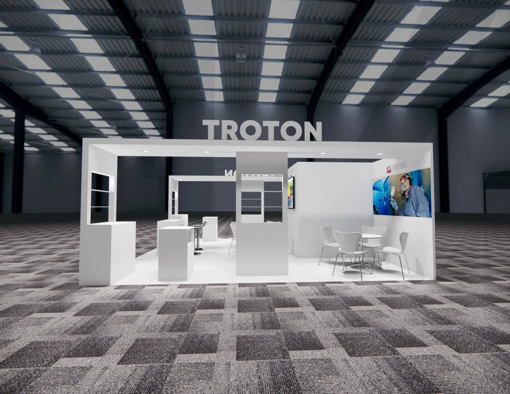 SHOT Show 20x20 trade show exhibit rental in Las Vegas