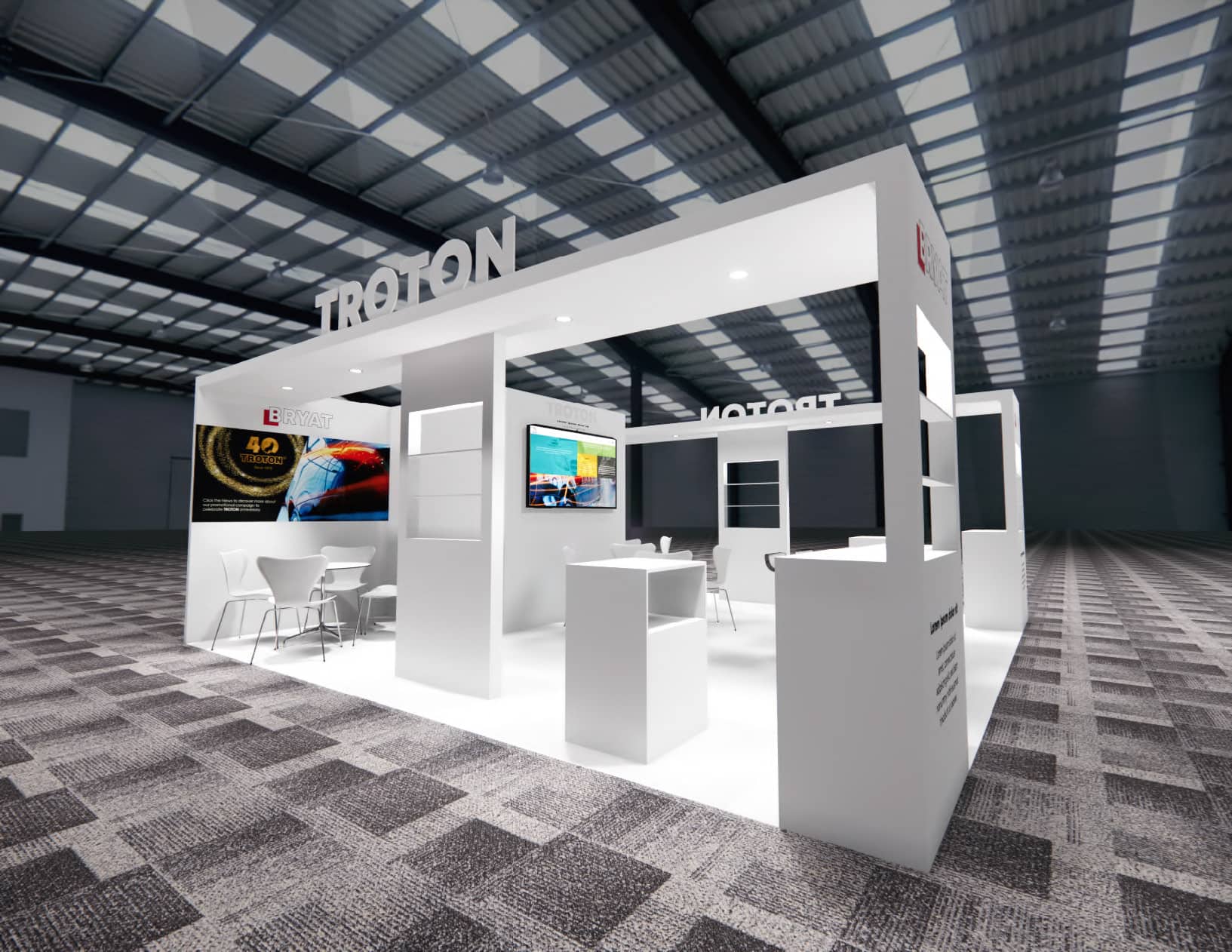 SHOT Show 20x20 trade show exhibit rental in Las Vegas (view 3)