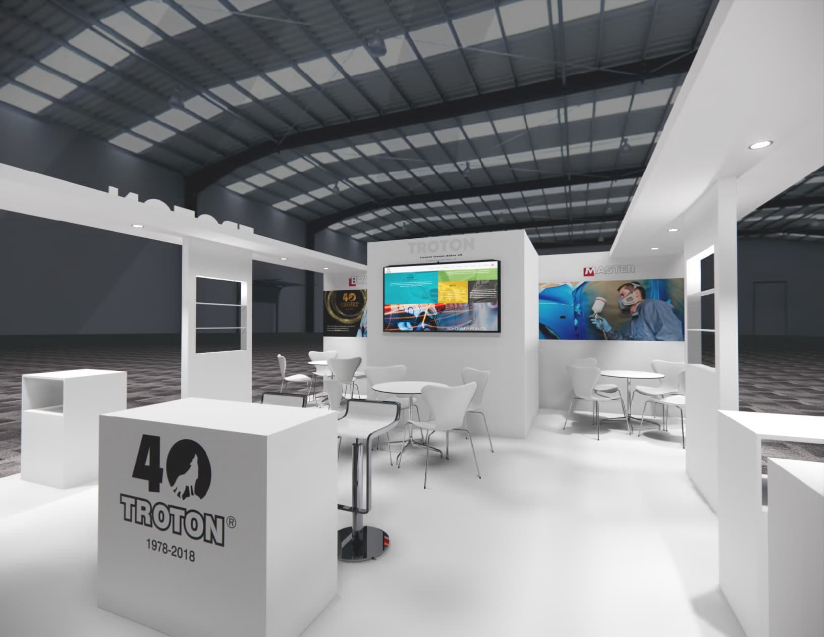 SHOT Show 20x20 trade show exhibit rental in Las Vegas (view 4)