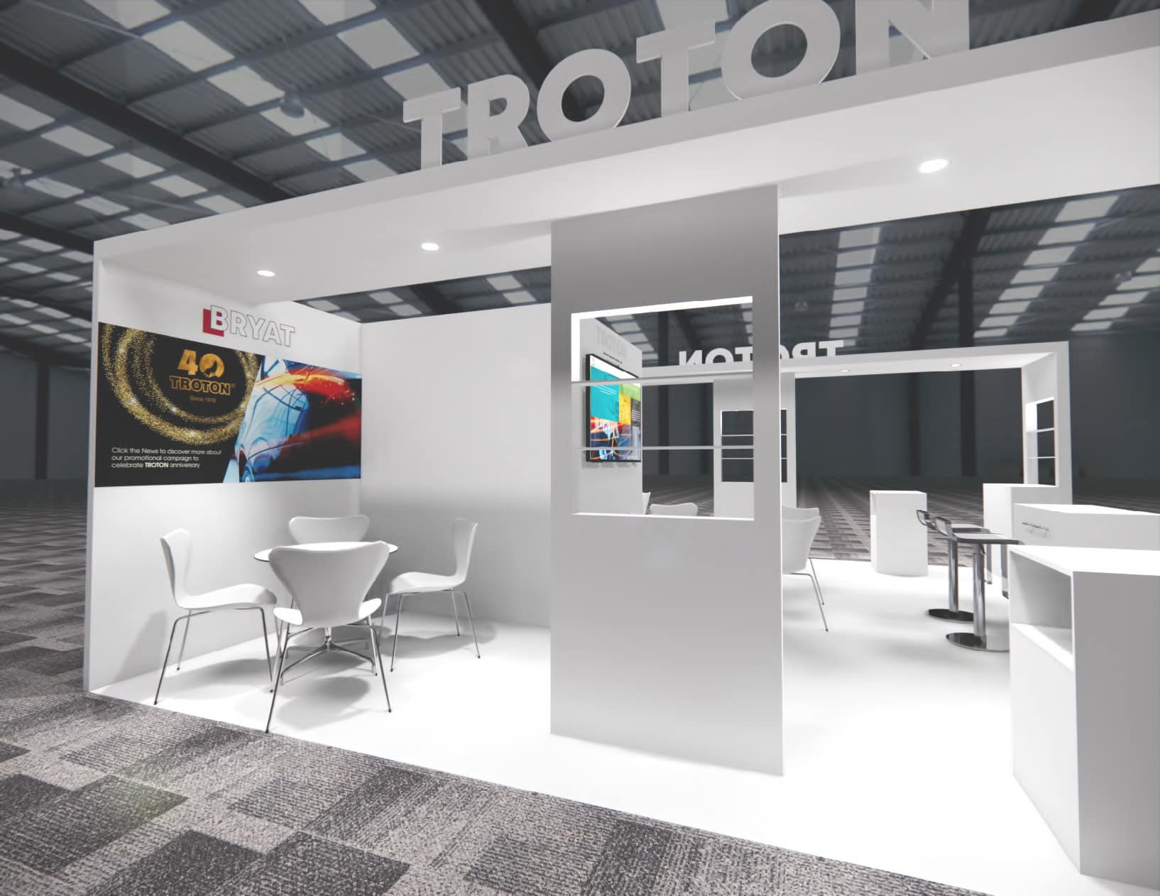 SHOT Show 20x20 trade show exhibit rental in Las Vegas (view 5)