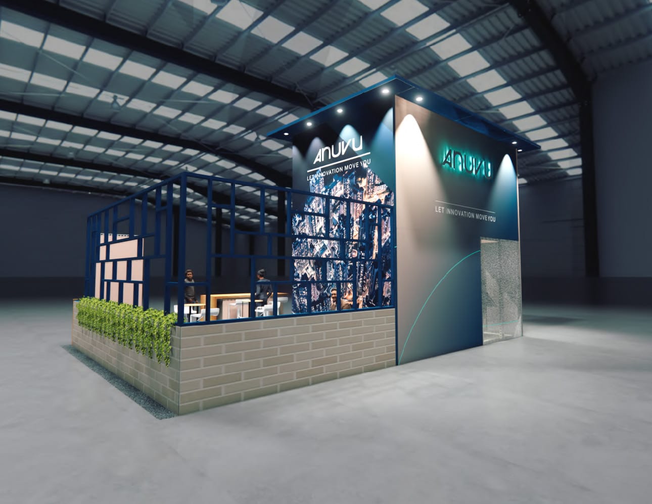 SuperZoo 20x30 trade show exhibit rental in Las Vegas (view 5)