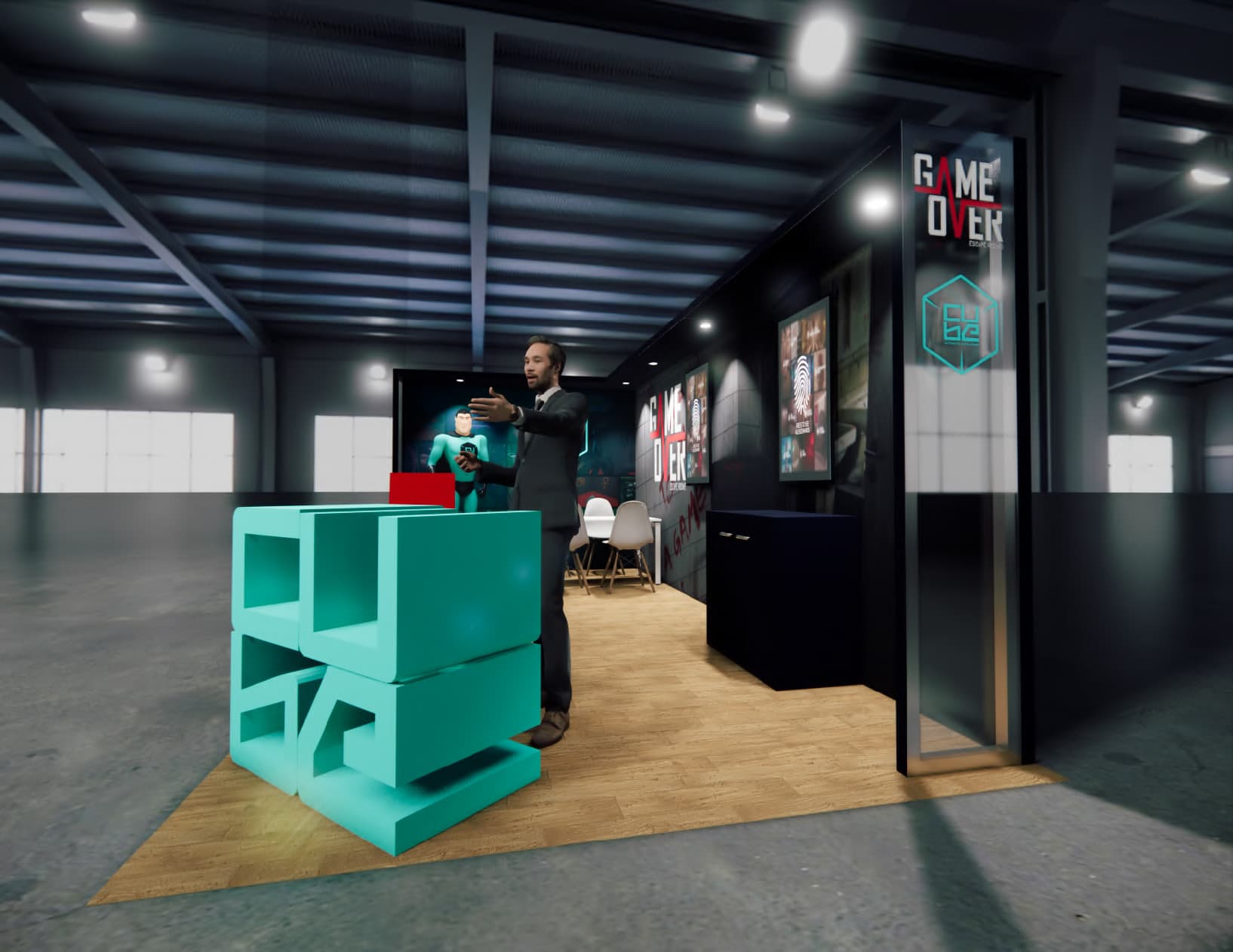 Bar & Restaurant Expo 10x20 trade show exhibit rental in Las Vegas (view 5)