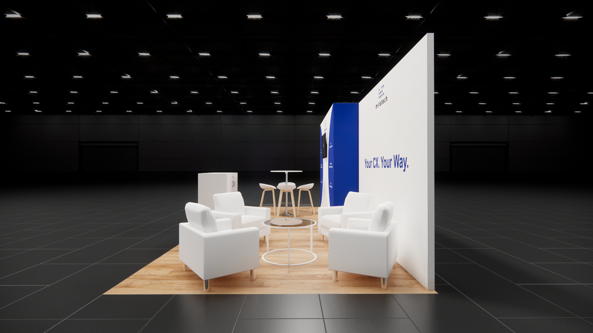InfoComm 10x20 trade show exhibit rental in Las Vegas (view 5)