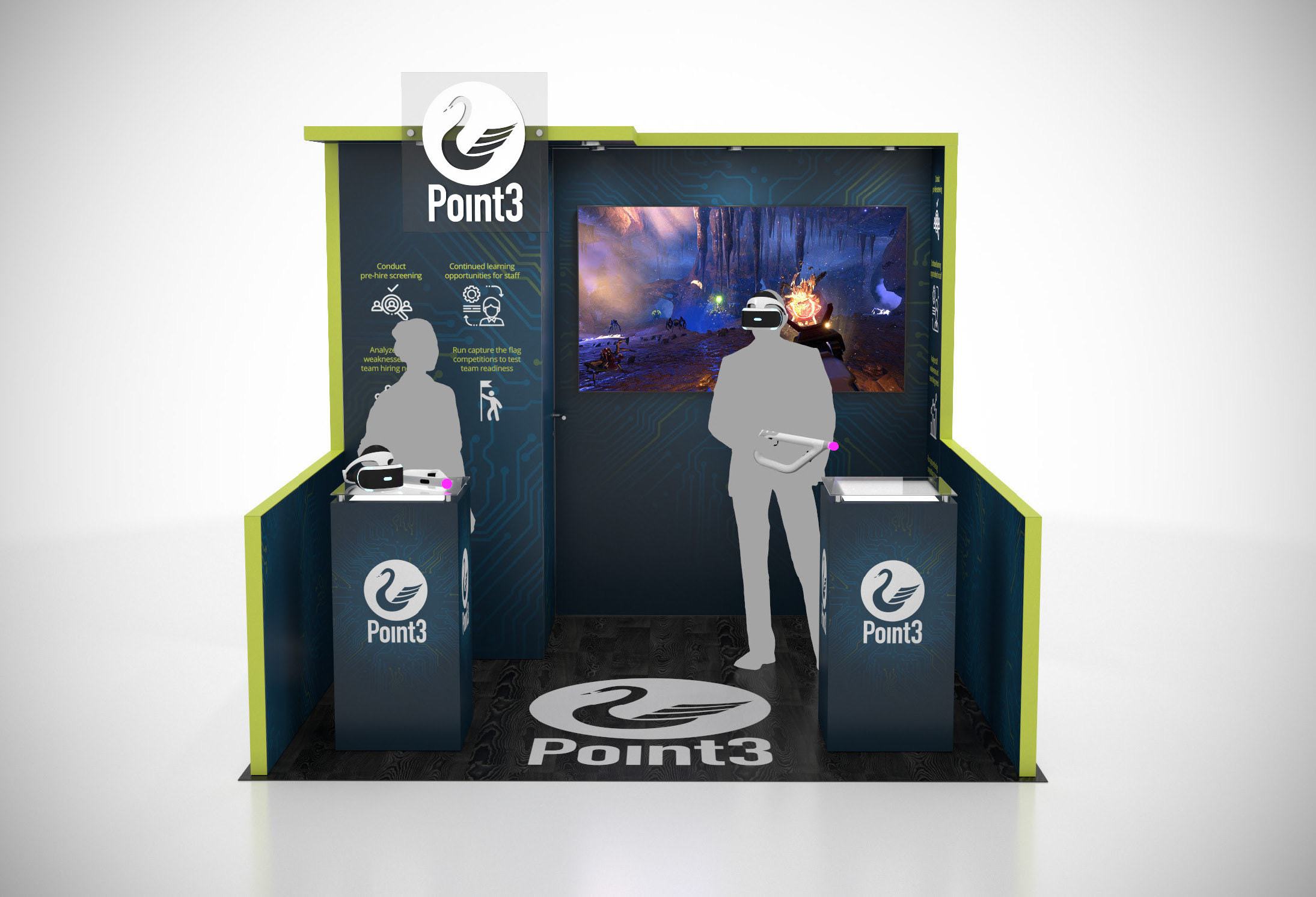Licensing Expo 10x10 trade show exhibit rental in Las Vegas (view 6)