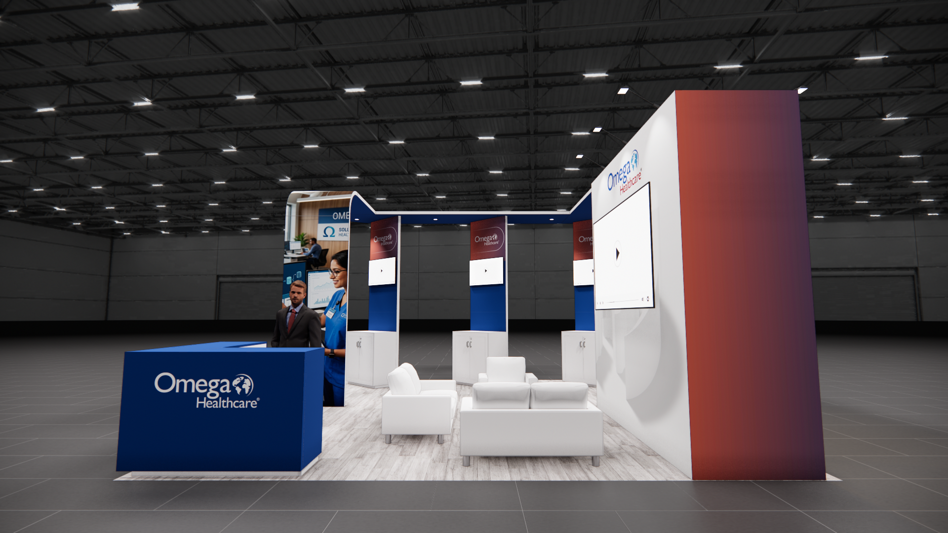 AAPEX 20x20 trade show exhibit rental in Las Vegas