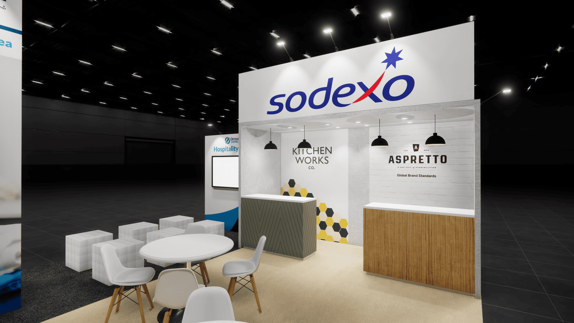 SuperZoo 20x20 trade show exhibit rental in Las Vegas (view 2)