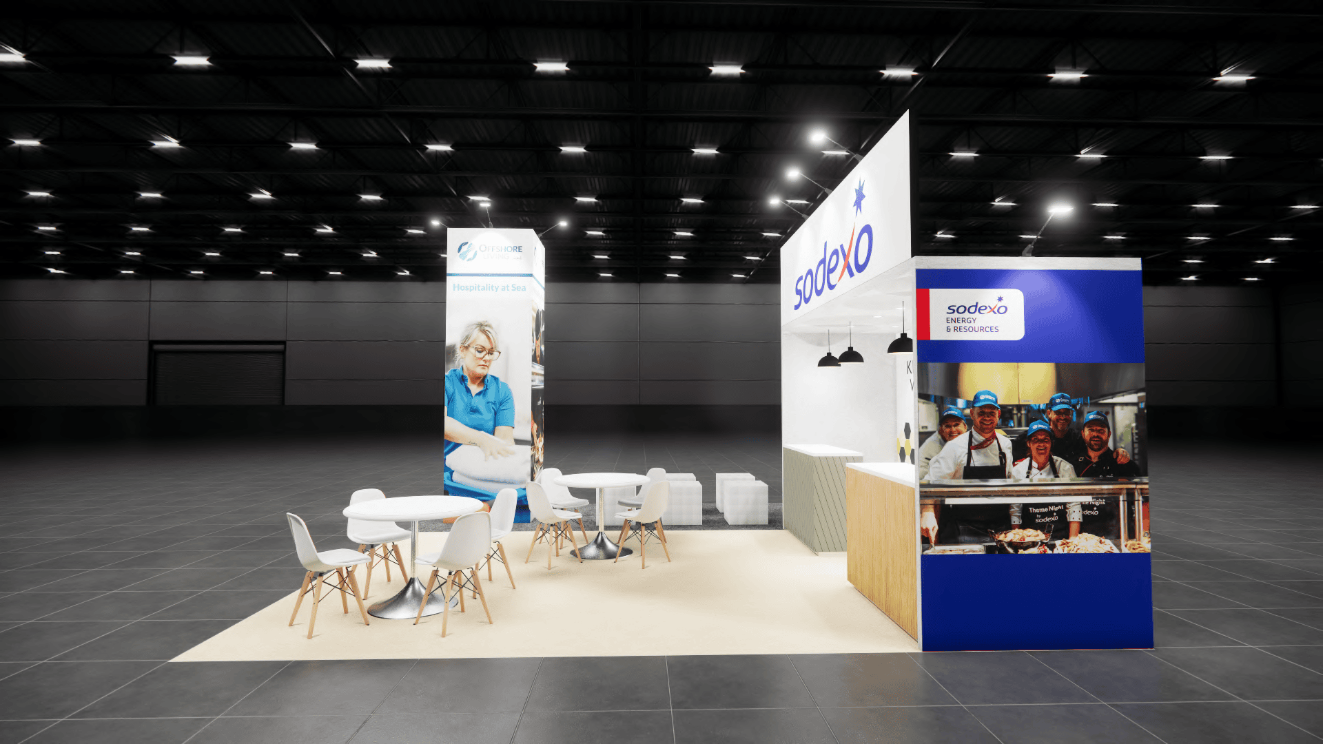SuperZoo 20x20 trade show exhibit rental in Las Vegas (view 6)