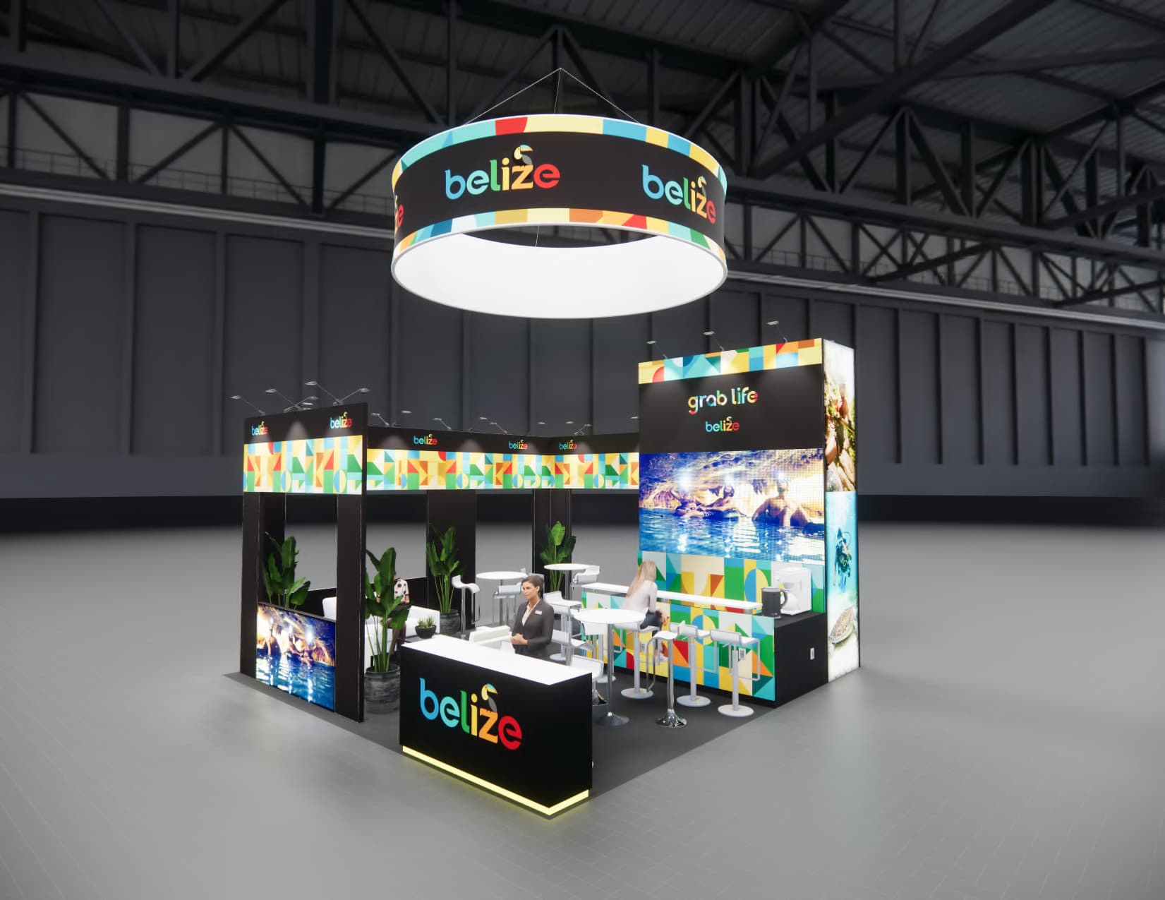 AAPEX 20x20 trade show exhibit rental in Las Vegas