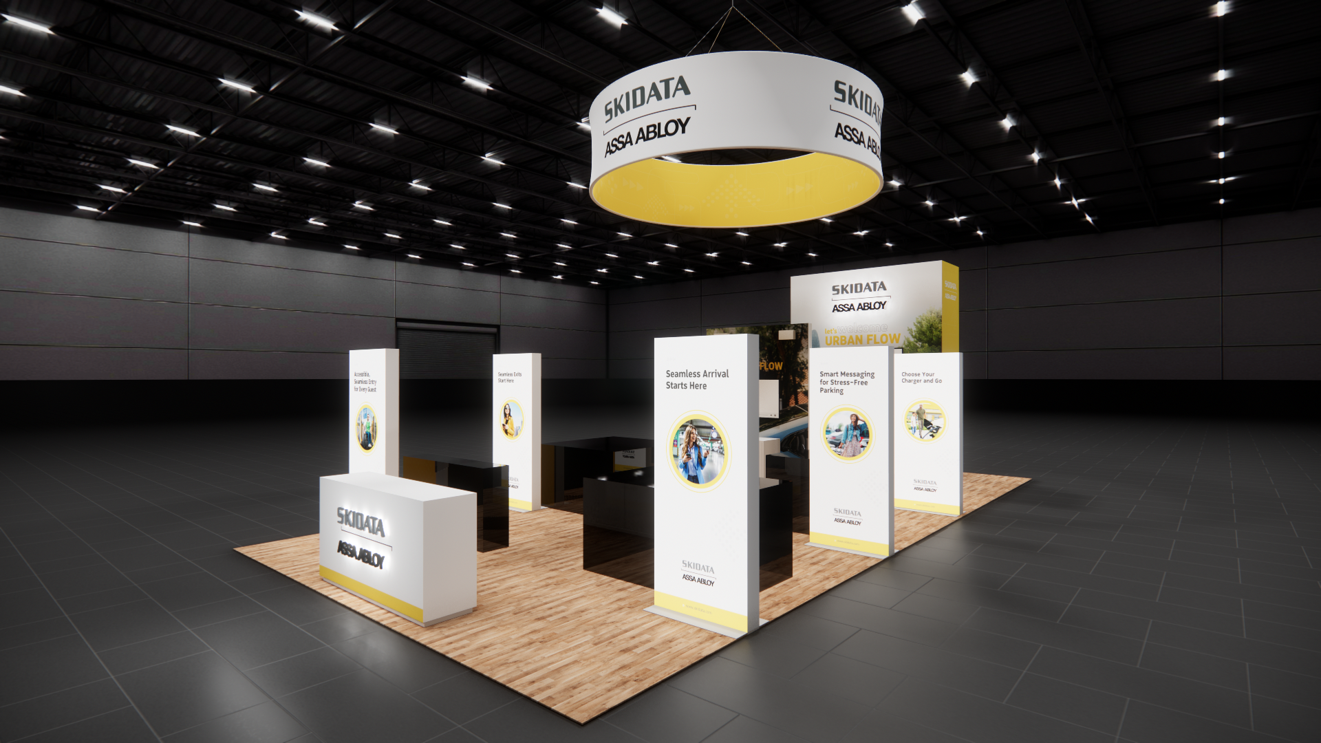 AAPEX 20x40 trade show exhibit rental in Las Vegas (view 4)