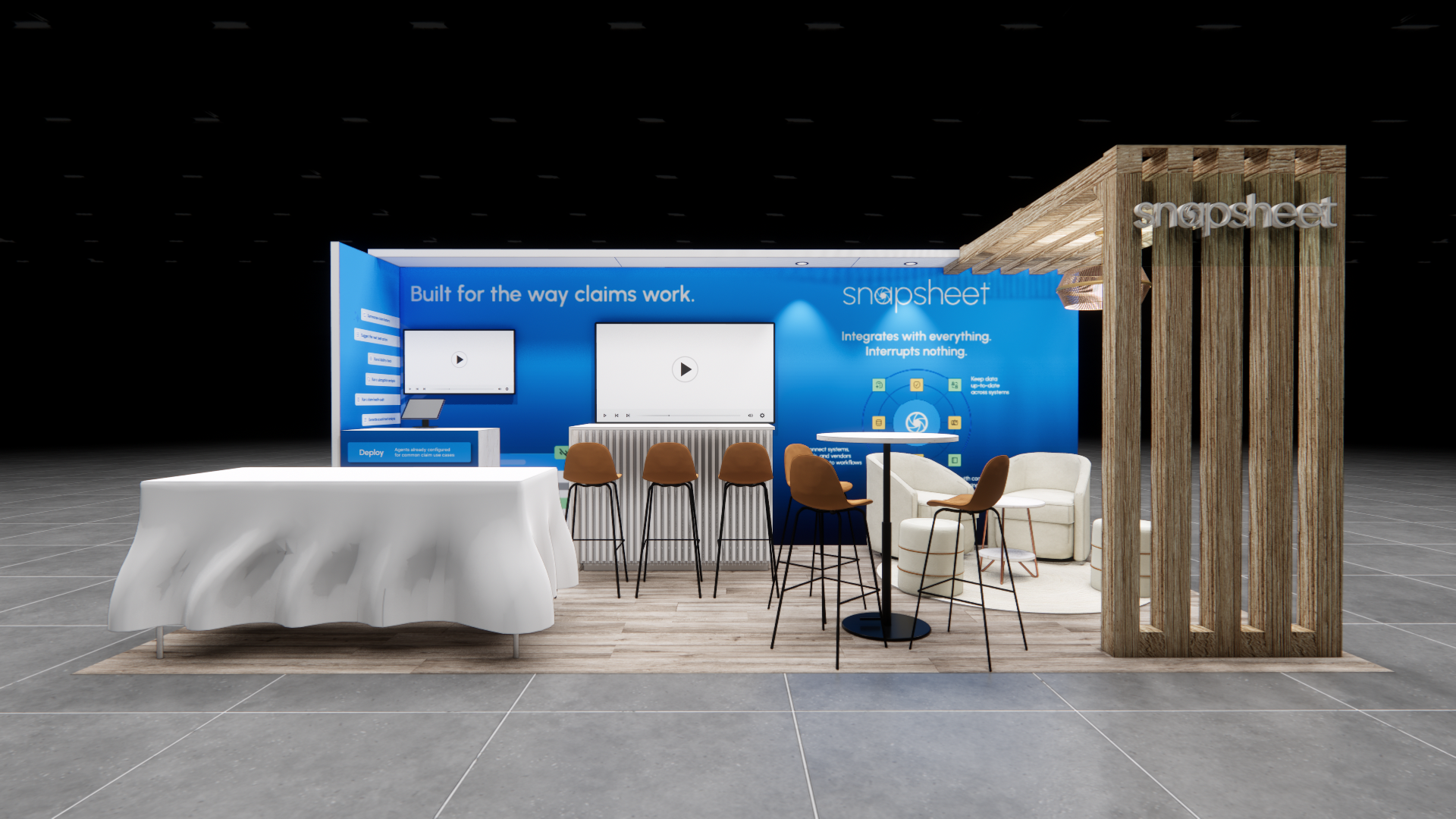 CES 10x20 trade show exhibit rental in Las Vegas