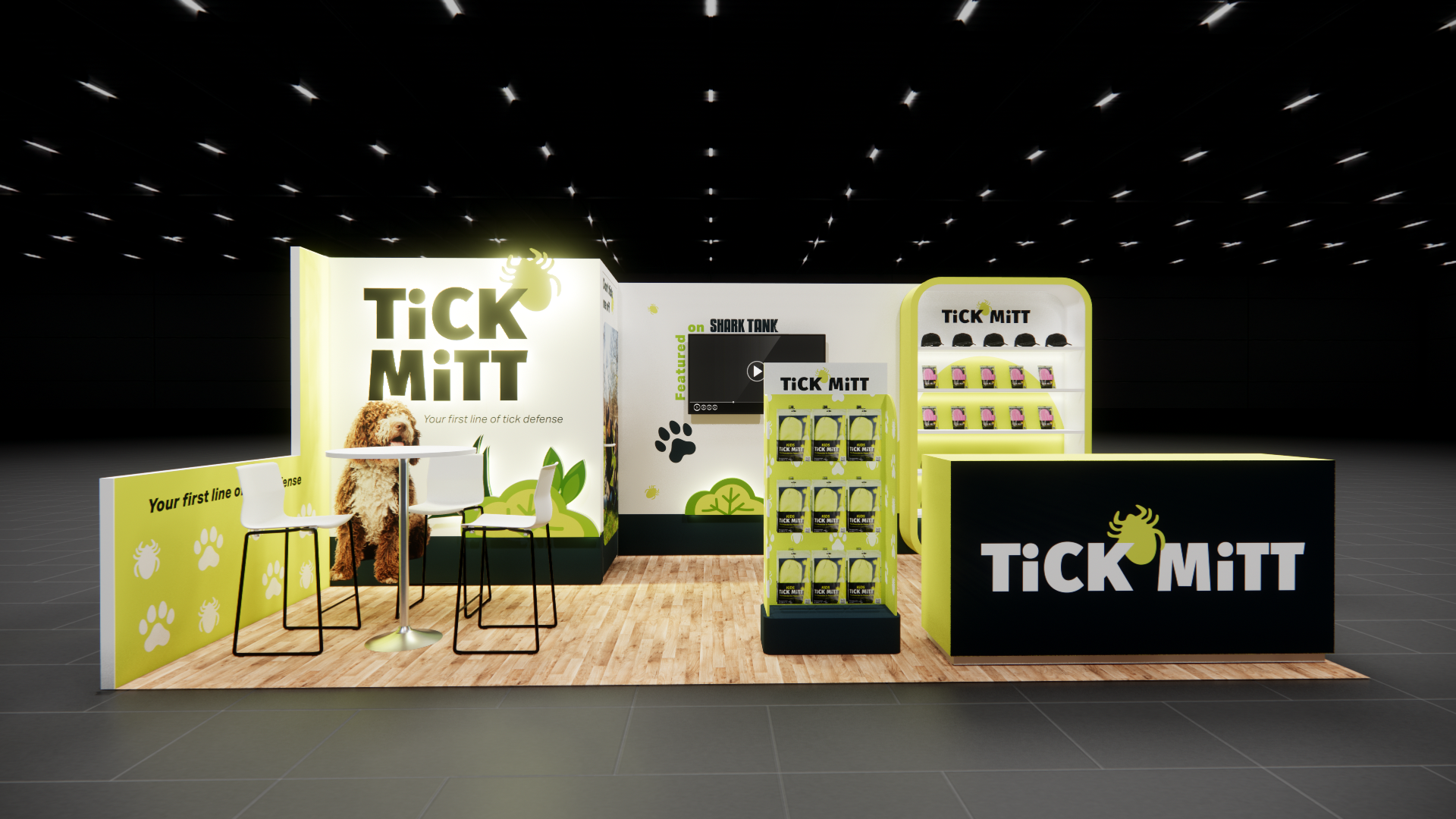 SuperZoo 10x20 trade show exhibit rental in Las Vegas