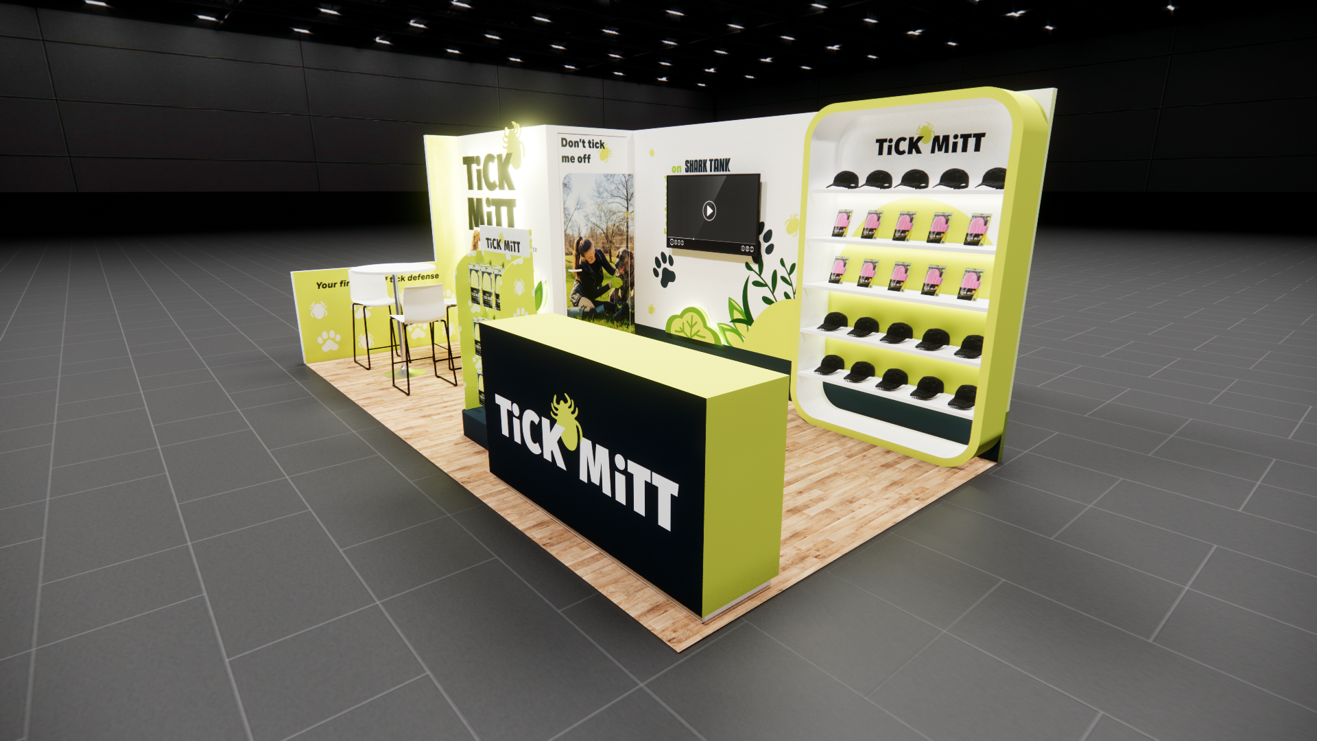 SuperZoo 10x20 trade show exhibit rental in Las Vegas (view 2)