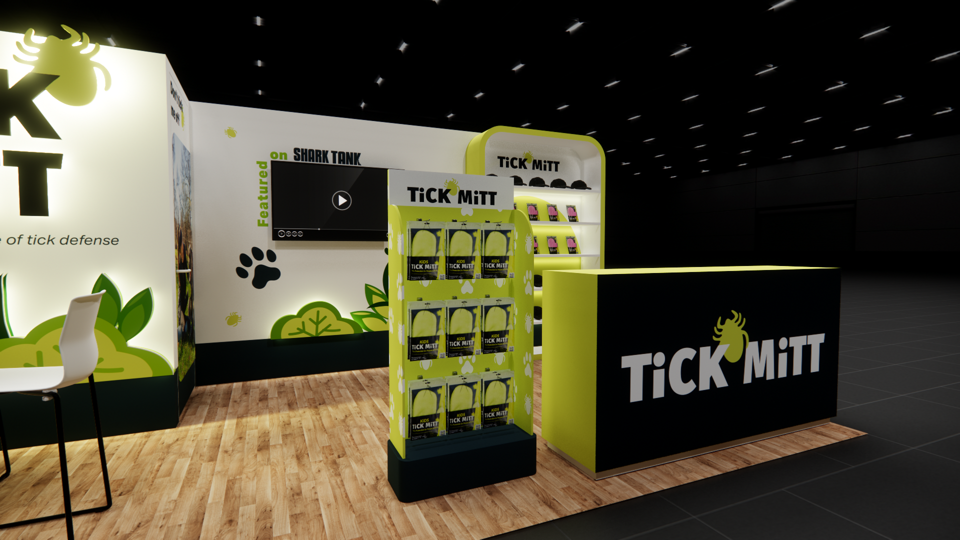 SuperZoo 10x20 trade show exhibit rental in Las Vegas (view 3)