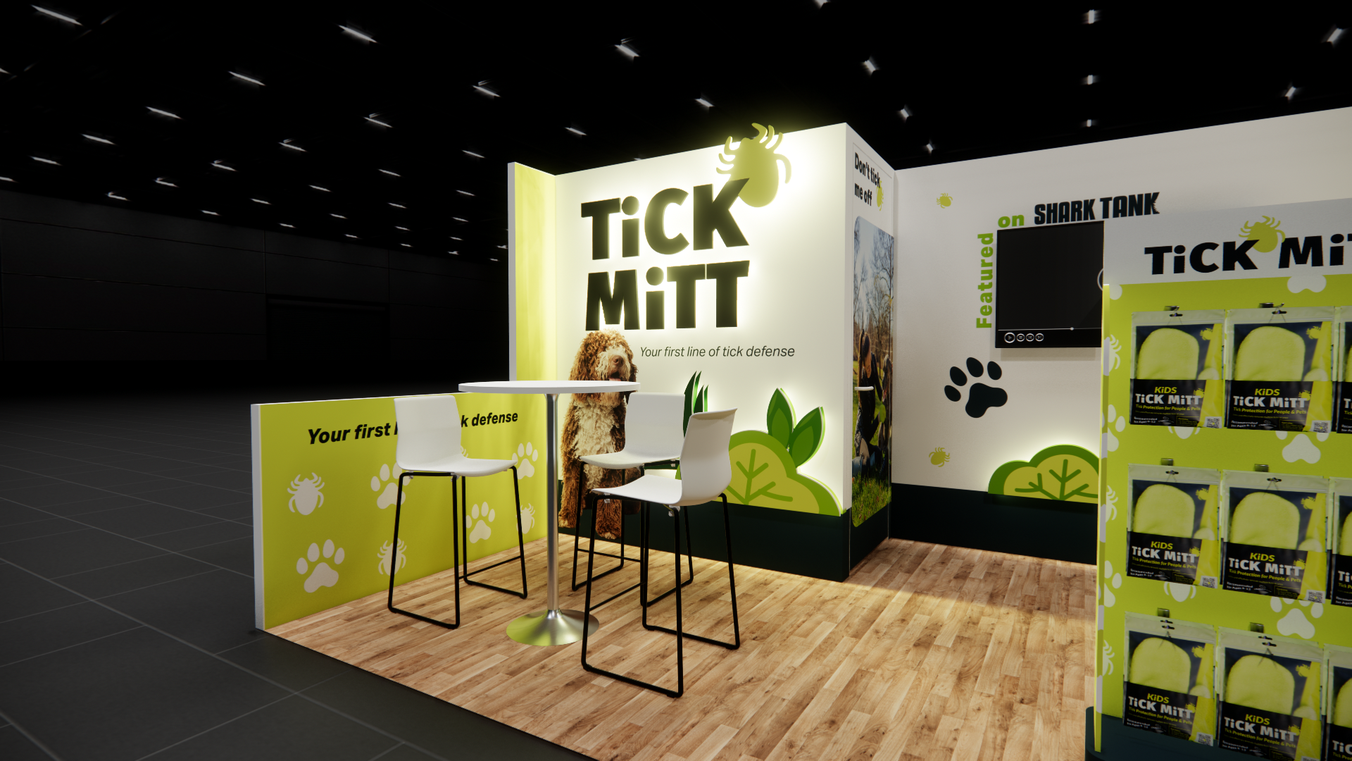 SuperZoo 10x20 trade show exhibit rental in Las Vegas (view 5)