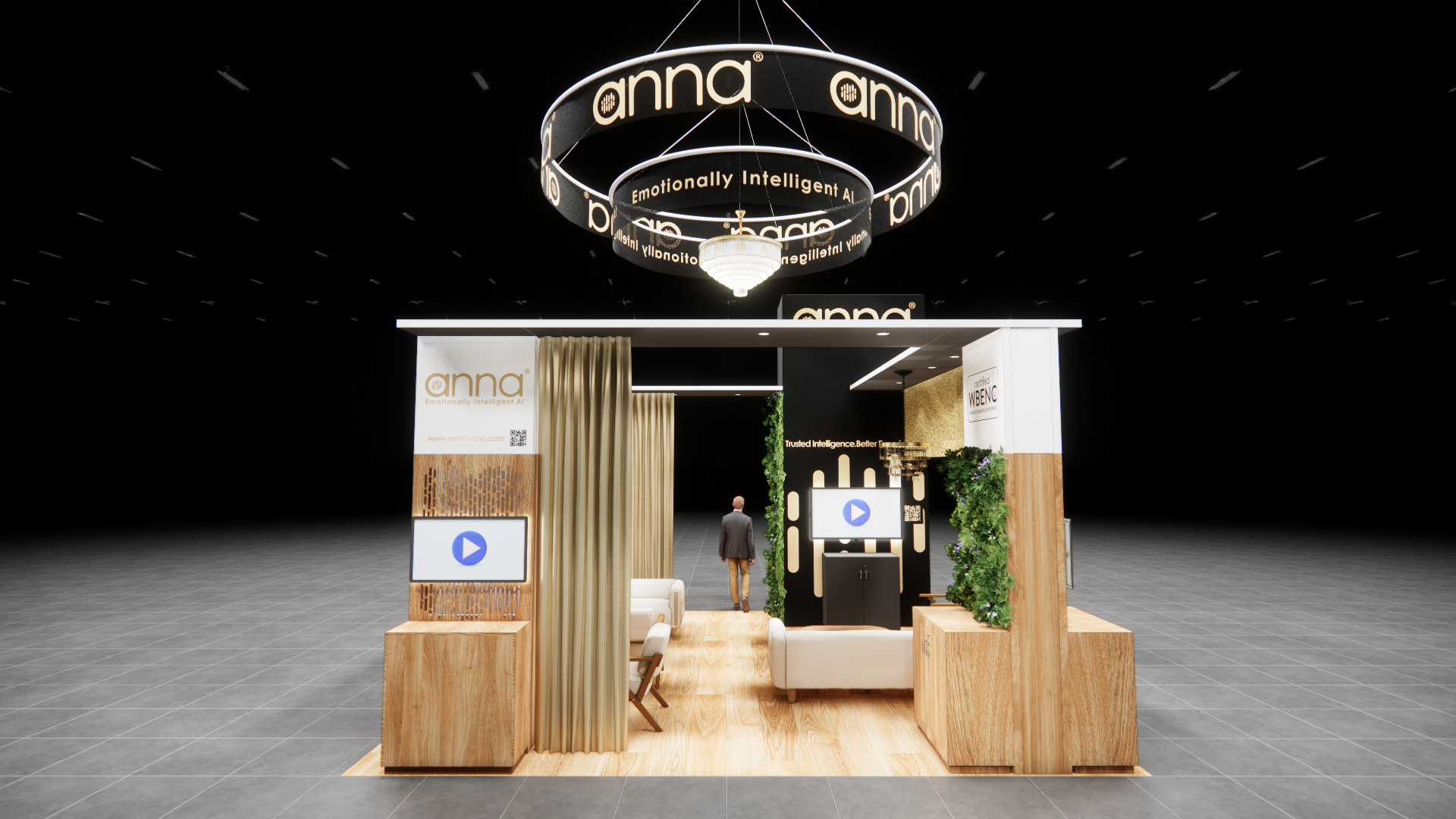 SEMA 20x20 trade show exhibit rental in Las Vegas
