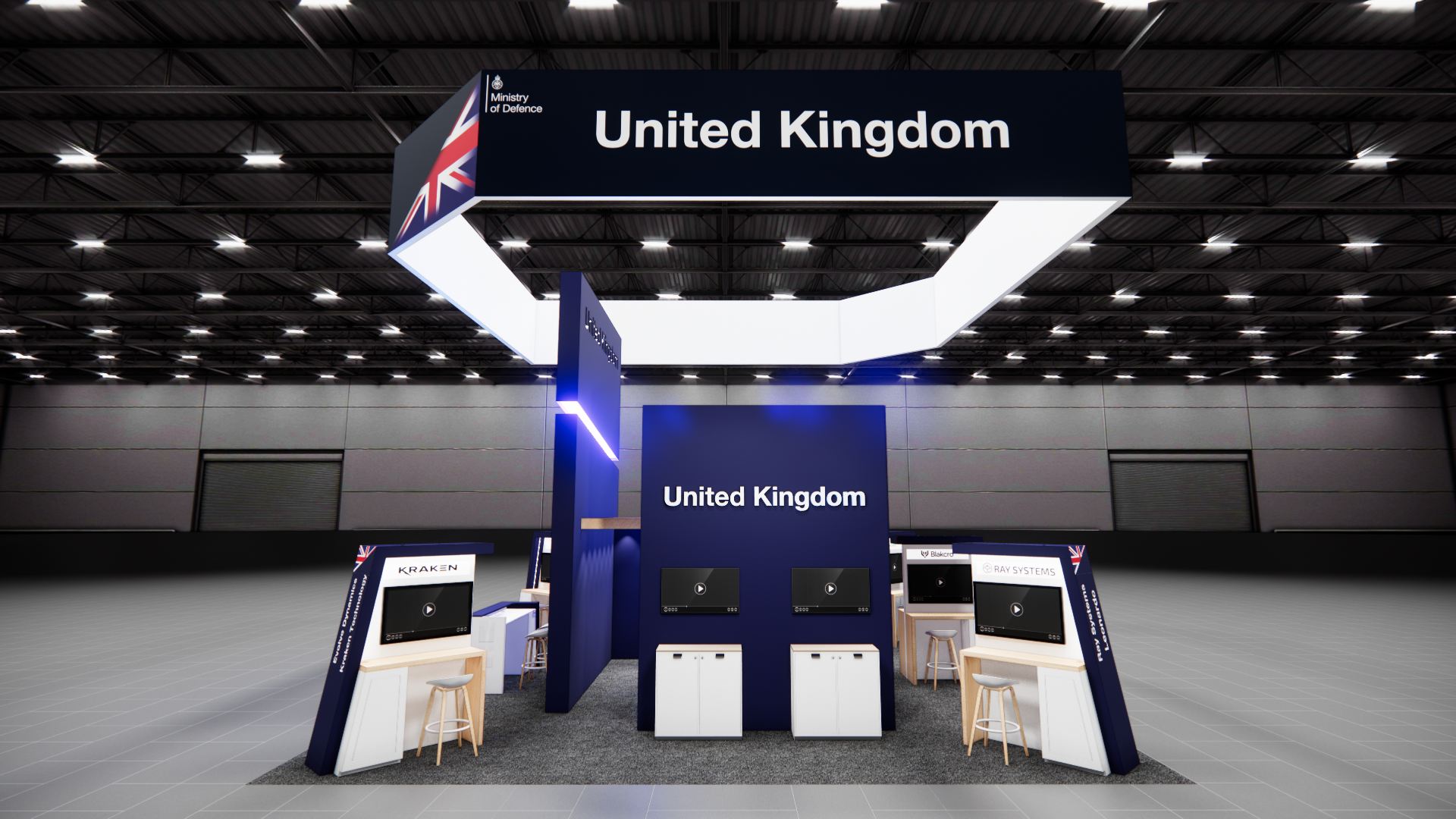 PACK EXPO 20x20 trade show exhibit rental in Las Vegas (view 2)