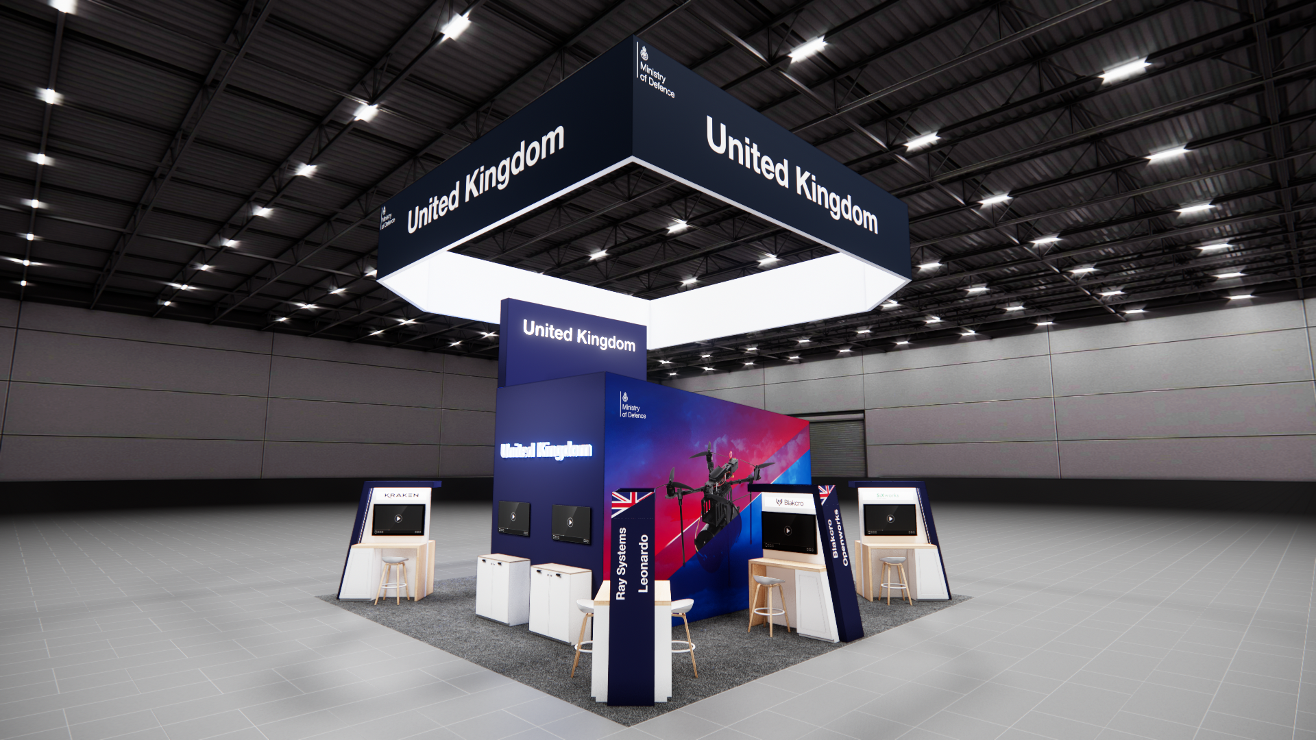 PACK EXPO 20x20 trade show exhibit rental in Las Vegas (view 5)