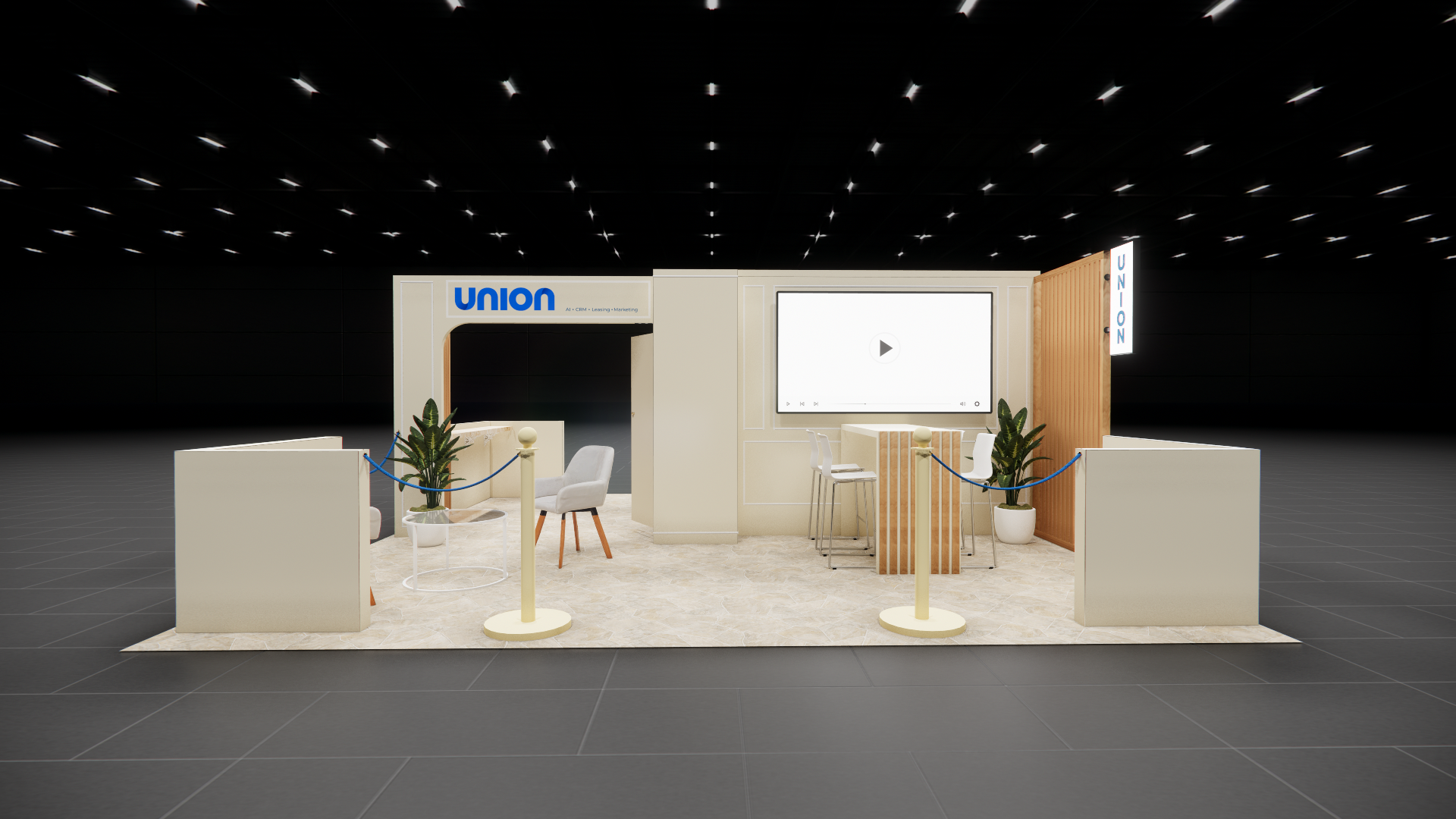 PACK EXPO 20x20 trade show exhibit rental in Las Vegas