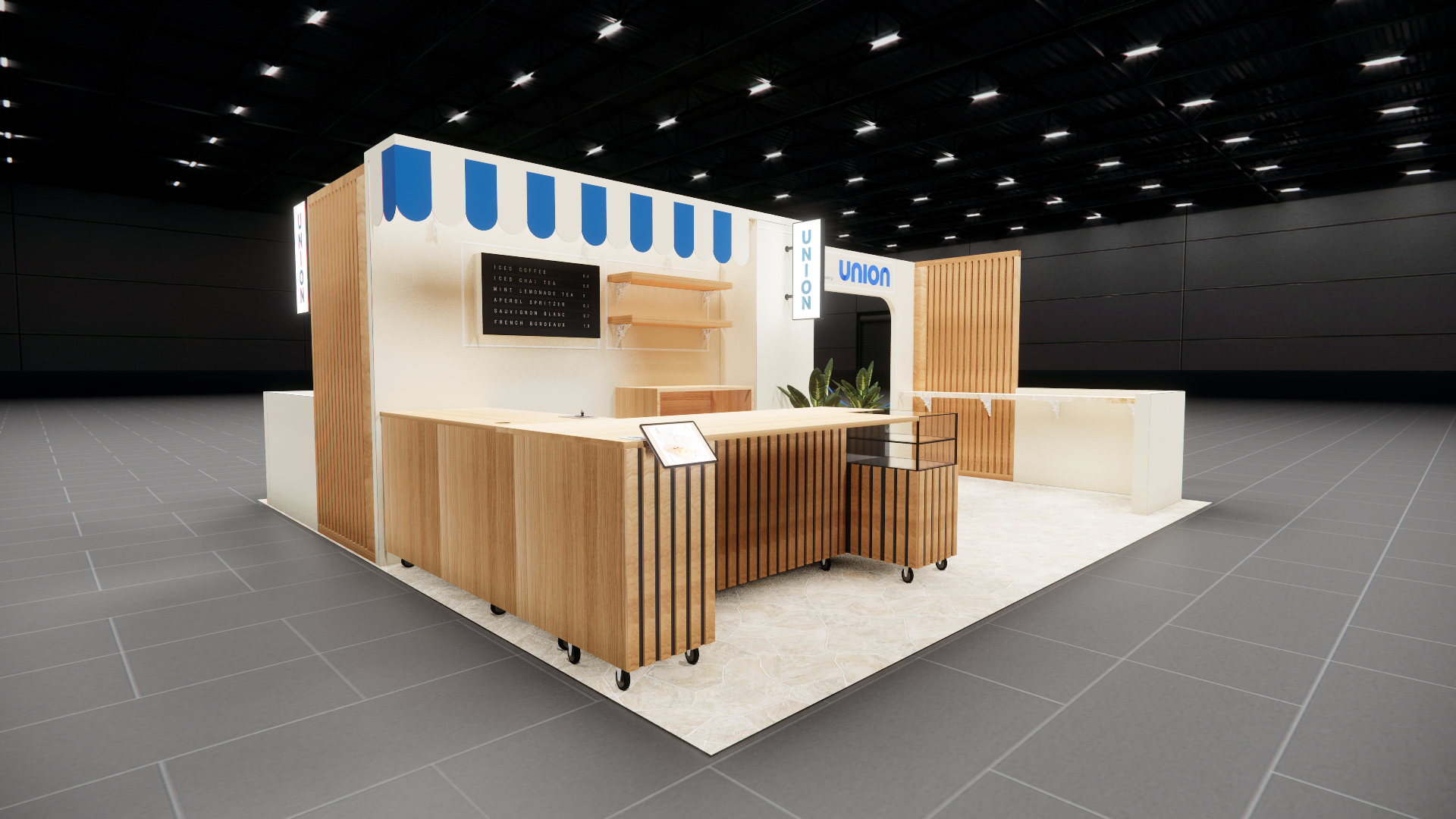 PACK EXPO 20x20 trade show exhibit rental in Las Vegas (view 2)