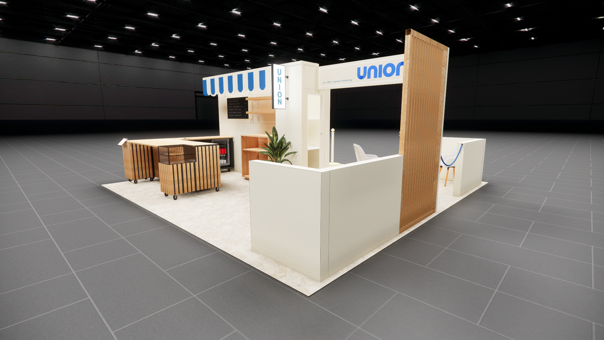PACK EXPO 20x20 trade show exhibit rental in Las Vegas (view 3)