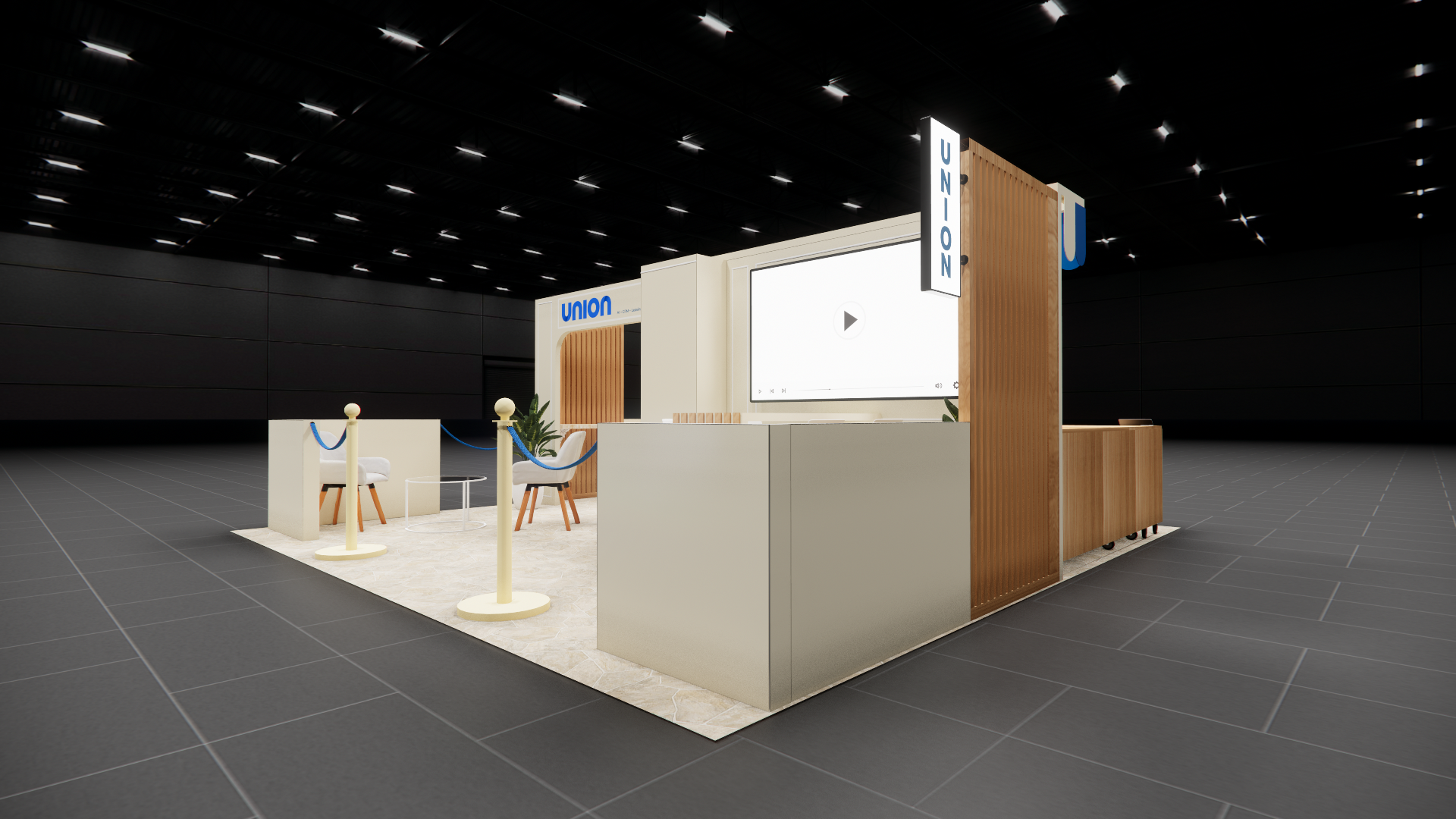 PACK EXPO 20x20 trade show exhibit rental in Las Vegas (view 5)