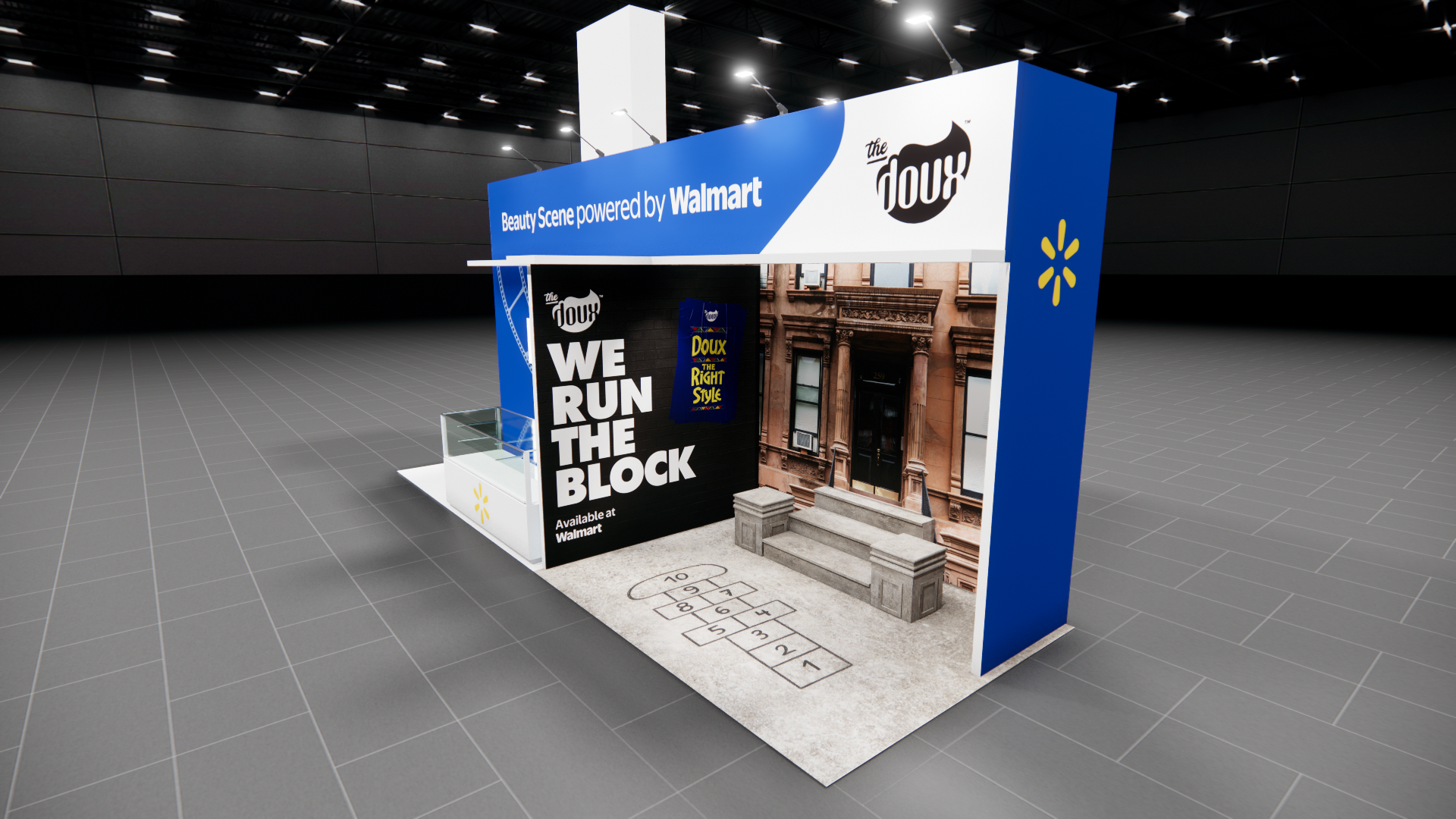 GlassBuild America 23x8 trade show exhibit rental in Las Vegas