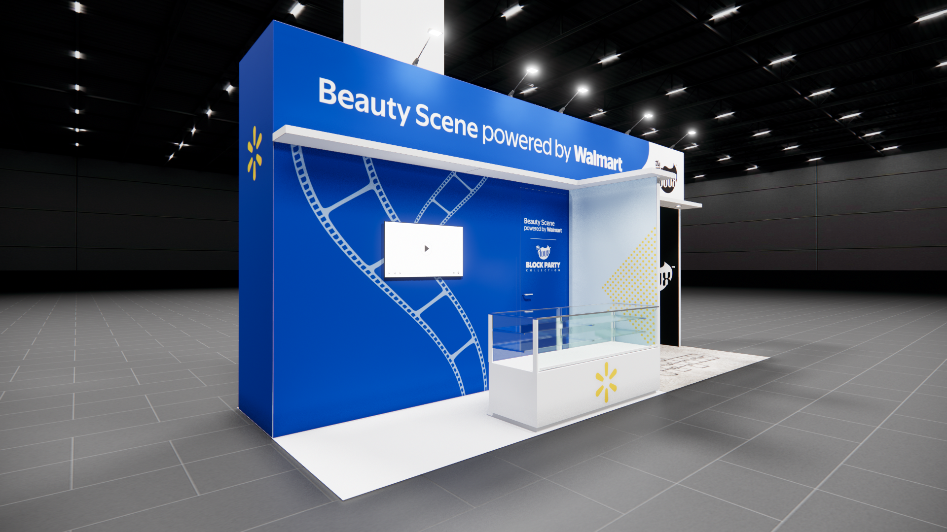 GlassBuild America 23x8 trade show exhibit rental in Las Vegas (view 2)